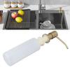 300ml Kitchen Sink Soap Dispenser Stainless Steel 360 Degrees  Rotation Multifunctional Soap Dispenser for Kitchen
