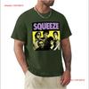 Squeeze Band T Shirt Cotton S 234XL Vintage Washed Versatile Graphic Designer Clothes Homme Casual Slightly Stylish Breathable