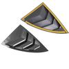 Tesla Model Y Rear Quarter Window Louver Sunshade Sticker