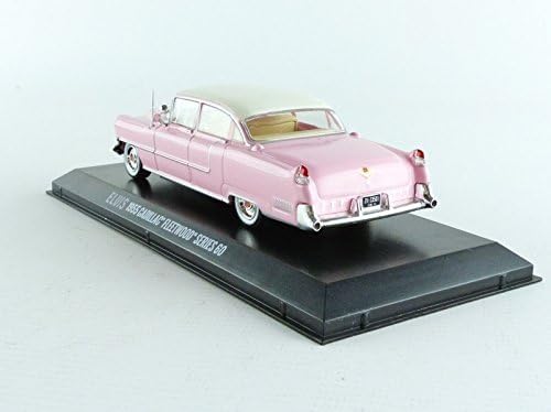 GREENLIGHT Cadillac 1/43 Scale Diecast Model Car, CADILLAC FLEETWOOD SERIES 60, 1955 (Pink) [Parallel Import]