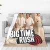 BTR In Real Life Worldwide Tour Plush Blankets Children Flannel Bedding Throws For Living Room Warm Soft Quality Bedspread
