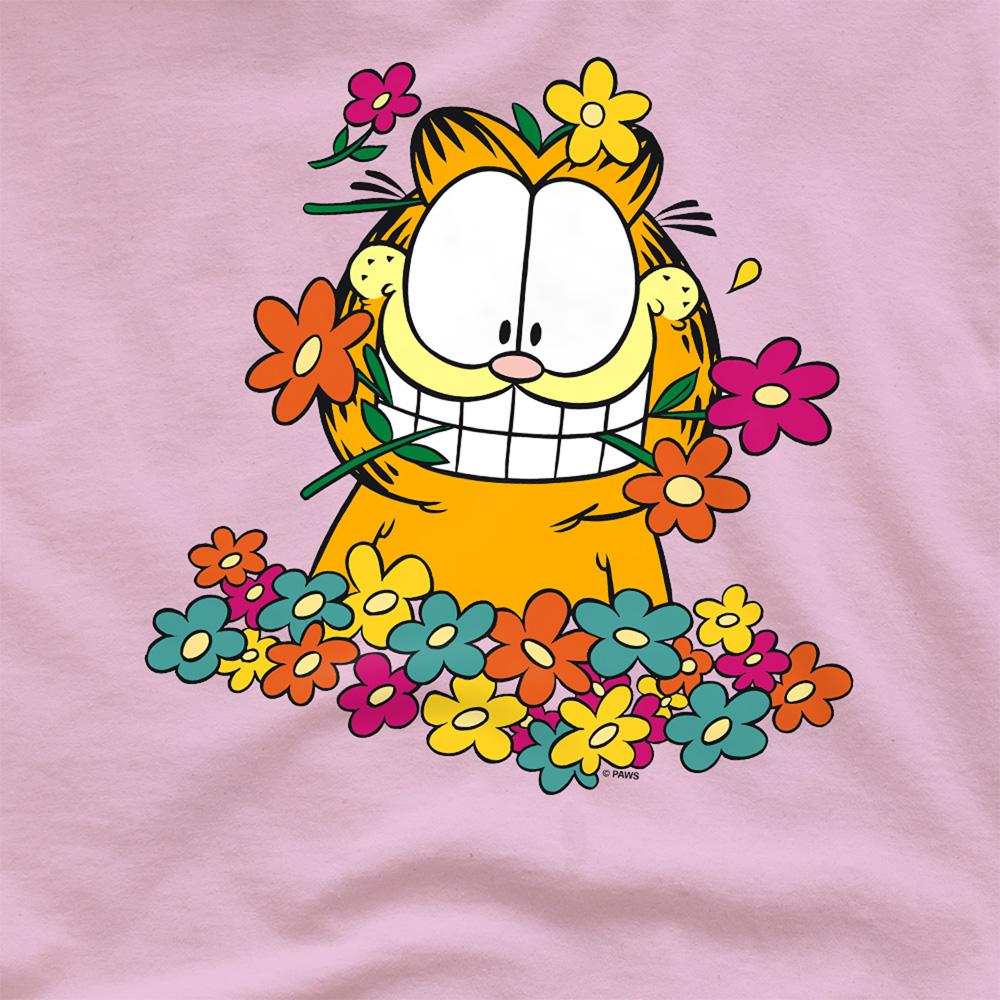 Garfield Unisex Adult In The Garden T-Shirt