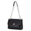 New Women'S Chain Single Shoulder Crossbody Bag Diamond Grid Car Thread Cowhide Material Premium Durable Quality