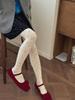 Korean Polka Dot Jacquard Tights Women  Autumn Winter New Arrival High Waist Elastic Pantyhose For Y2K Style