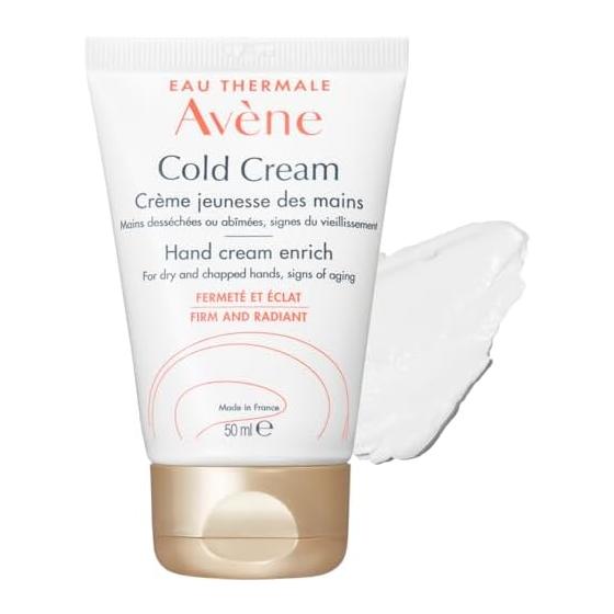 Avene Medicated Hand Cream Enrich 50g | Hand Cream / Hand Care | Creamy | Unscented | Delicate Prevents rough hands Highly moisturizing Aging care