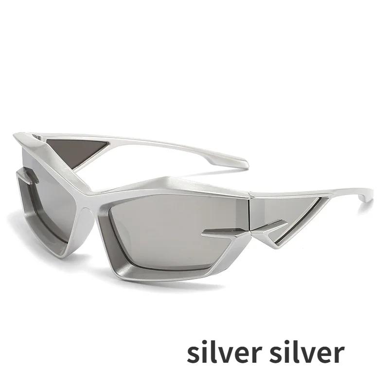 Neue Mode für Männer Sonnenbrille Unisex Outdoor UV400 Luxus Sportbrille Sonnenbrille Elegante männliche Fahrbrille Punk-Stil Brille