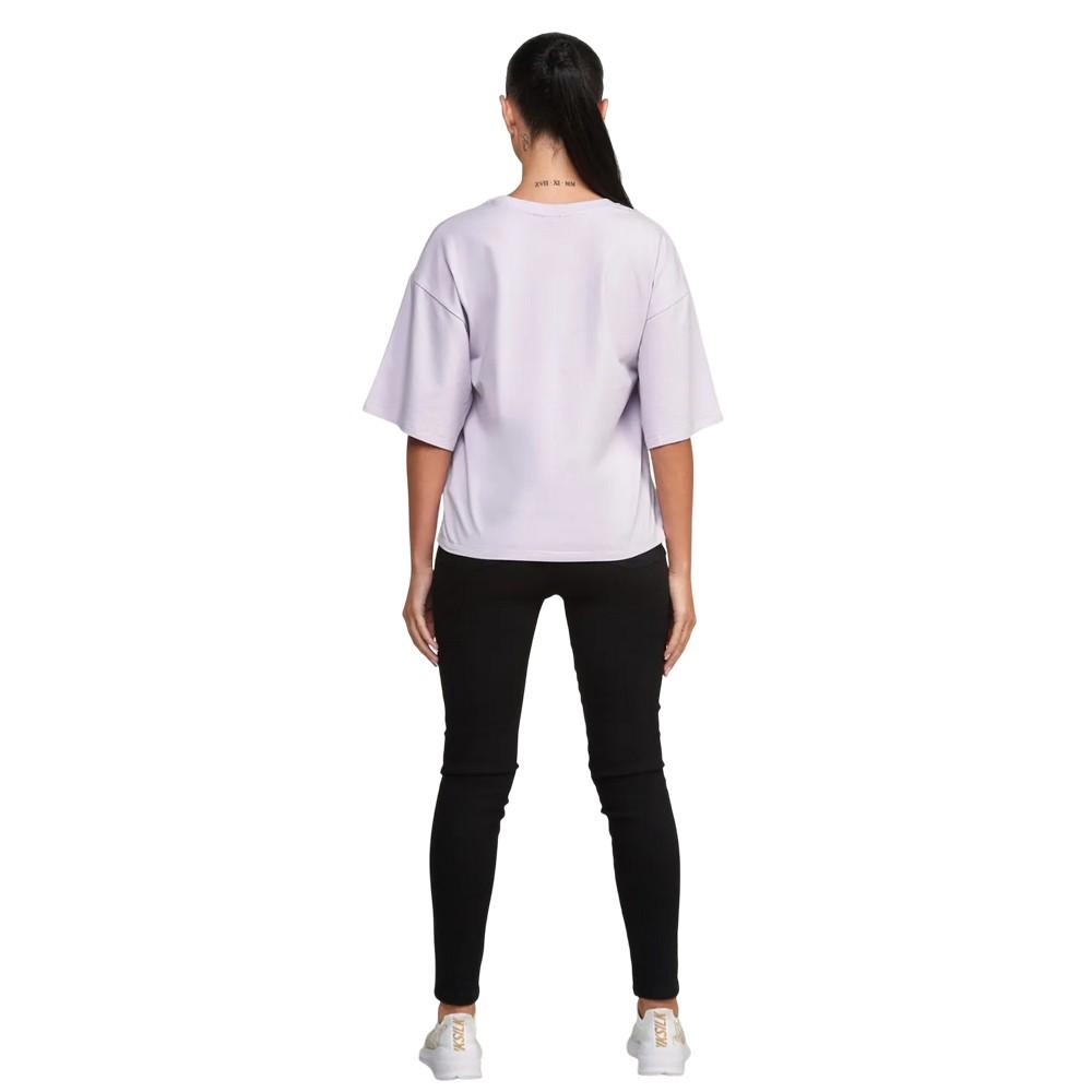 SikSilk Womens/Ladies Varsity Crop T-Shirt