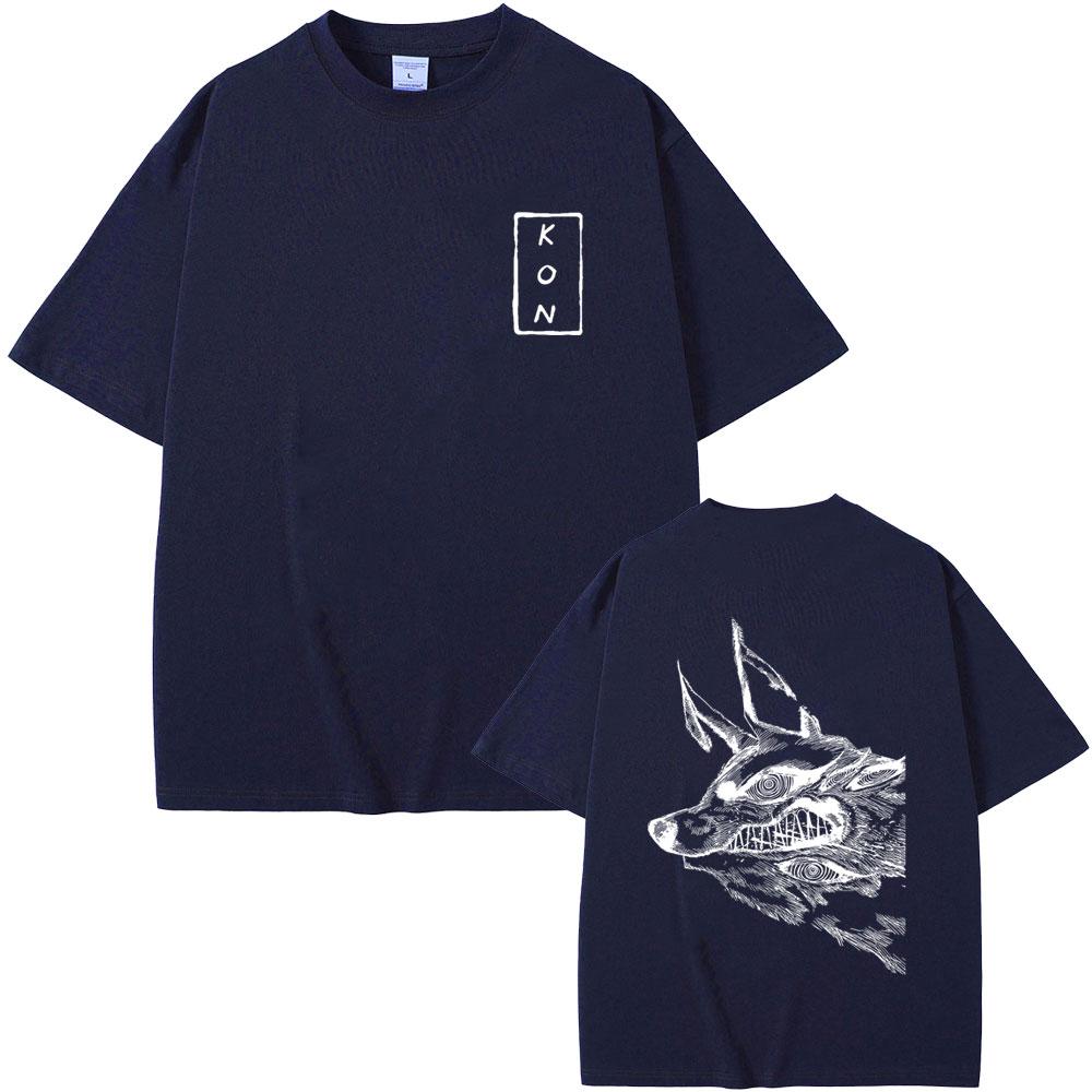 Hot Sale Anime Chainsaw Man Hayakawa Aki Summon Fox Devil Kon Graphic Tshirts Men Fashion Vintage T Shirts Manga Lovers Gift
