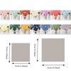 6PCS Rustic Style Burr Edge Cotton Napkin Tassel Design Gauze Tea Towel  Wedding
