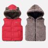 Outerwear Boys' Clothing (Sizes 4 & Up) Kids Boys Winter Warm Fur Hooded Padded Coat Jacket Parka Outwear 2-5Years