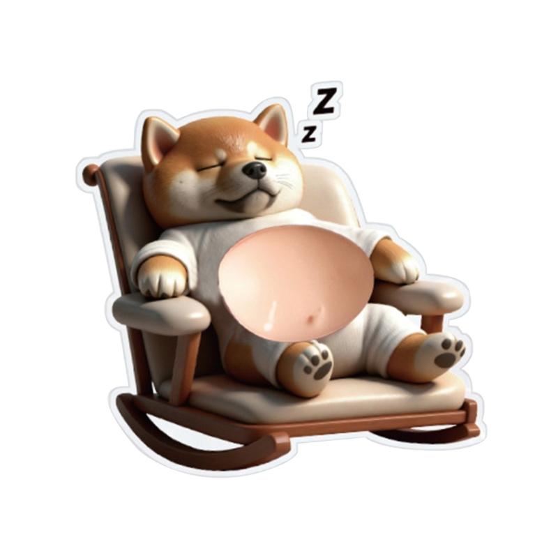 

Креативные Забавные Липкие Наклейки на Бампер Машины в Форме Животных Декаль Подходит Для Снятия Стресса и Защиты Стен Выпуск Давления