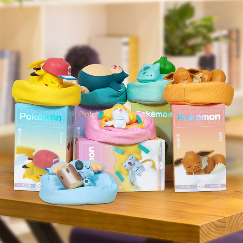Pokmon Action Figure Toys Featuring Sleepy Pikachu Snorlax And More**