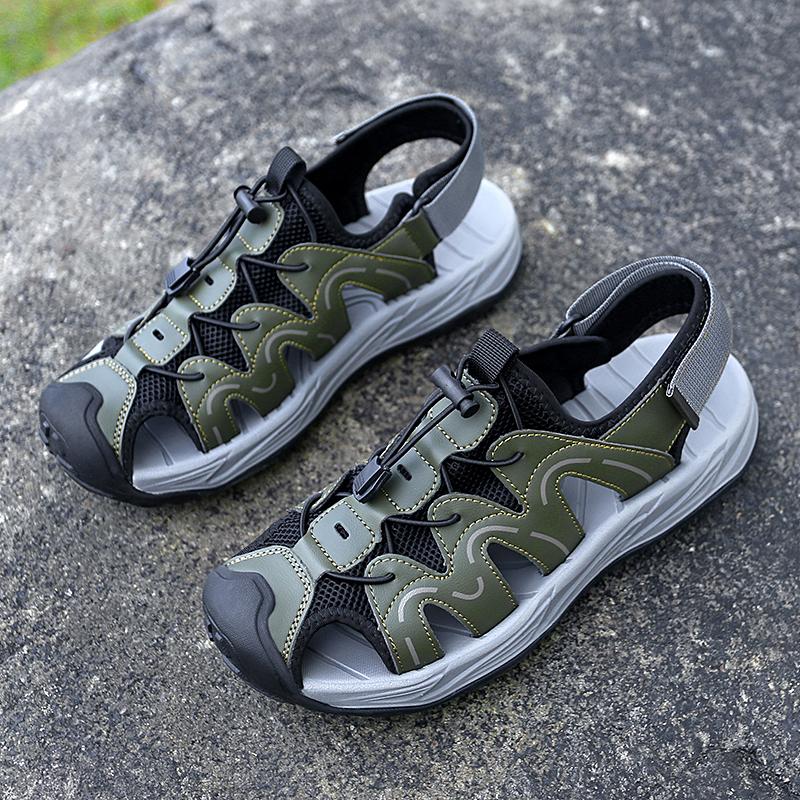 Fashion High Quality Men Casual Beach Shoes Leisure Walk Male Sandals Quick Dry Wading Aqua Shoes Outdoor Casual Sandaly Summer Slippers