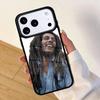 Bob Marley Quotes Rasta Reggae Mobile Phone Case for IPhone 17 AIR 16pro Max 15 14 13 12 11 Bumper Cover