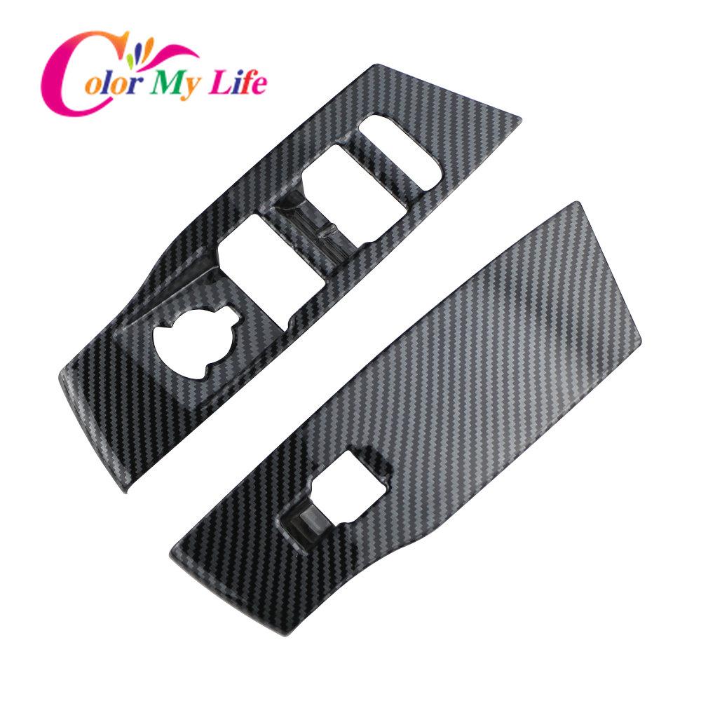 4pcs/set For Volkswagen VW T-cross Tcross 2018-2023  ABS Decorative Frame Window Regulator Control