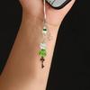 1pc Bracelet Cute Hanging Cord Lucky Flower Phone Chain Fashionable Strap Wrist Lanyard Acrylic Keychain