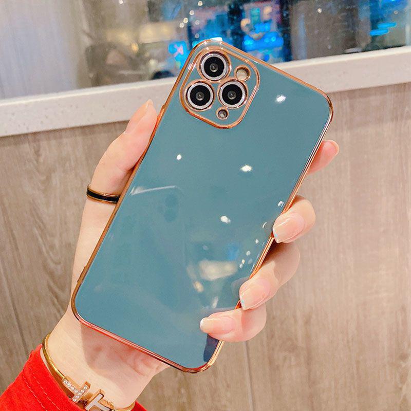 

Infinix Note12Pro/ Tecno Spark Go/ Itel Vision Гальванизированный силиконовый чехол для телефона Tecno Spark 7