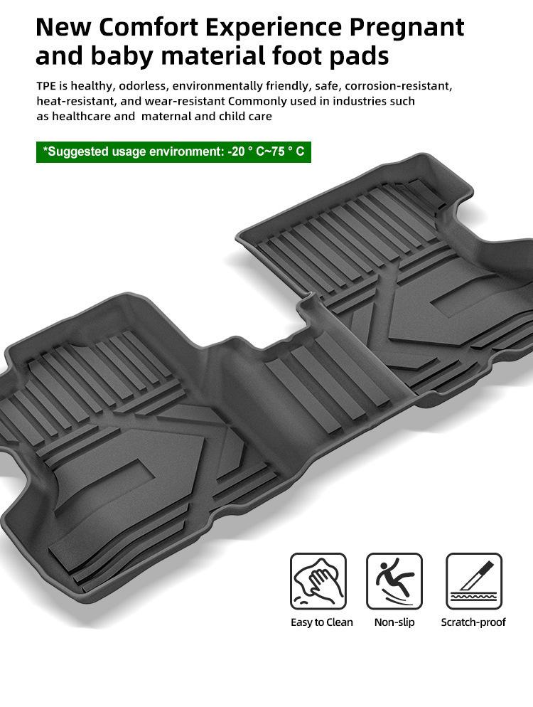 Renault Captur 2020-2022 TPE Car Floor & Trunk Mats