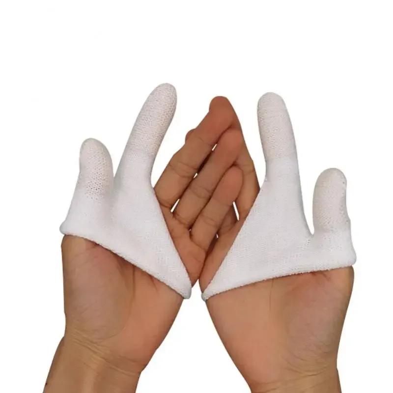 Pet Finger Toothbrush Puppy Teeth Oral Cleaning Tool Kitten Care Products 1pcs Two - finger Brushing Finger Cots