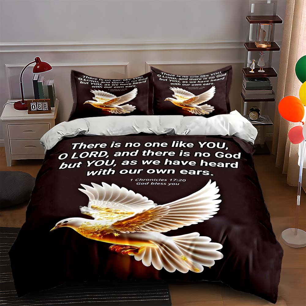 

Flying golden dove Bedding Duvet cover sets Duvet covers Pillowcases gifts (1 * Duvet Cover 2 * Pillowcases, without duvet insert) 135x200cm