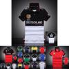 Nuova T-shirt da uomo a maniche corte Rl Racing Misto cotone Comodo Design classico