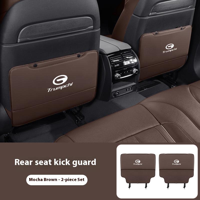 Car Seat Back Protection Anti-Kick Pad Rear Seat Storage Bag For Trumpchi GAC Ga3 Ga4 Ga6 Ga8 Gs3 Gs4 Gs5 Gs7 Gs8 M6 S7 M8 ES9
