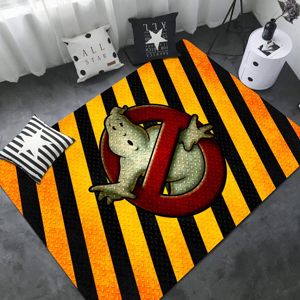 Ghostbusters Door Mat Washable Non-Slip Living Room Sofa Chairs Area Mat Kitchen Toilet Rug