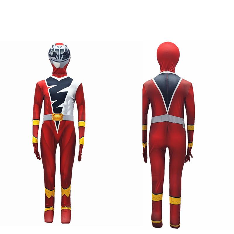 Costume per Bambini di Halloween Personaggio Anime - Tuta Ryusoulger Sentai Kyoryuger