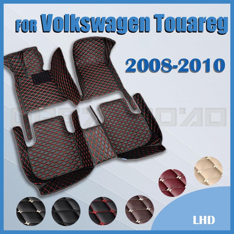 

Автомобильные коврики для Volkswagen Touareg 2008 2009 2010, изготовленные на заказ автомобильные накладки для ног, автомобильный ковер