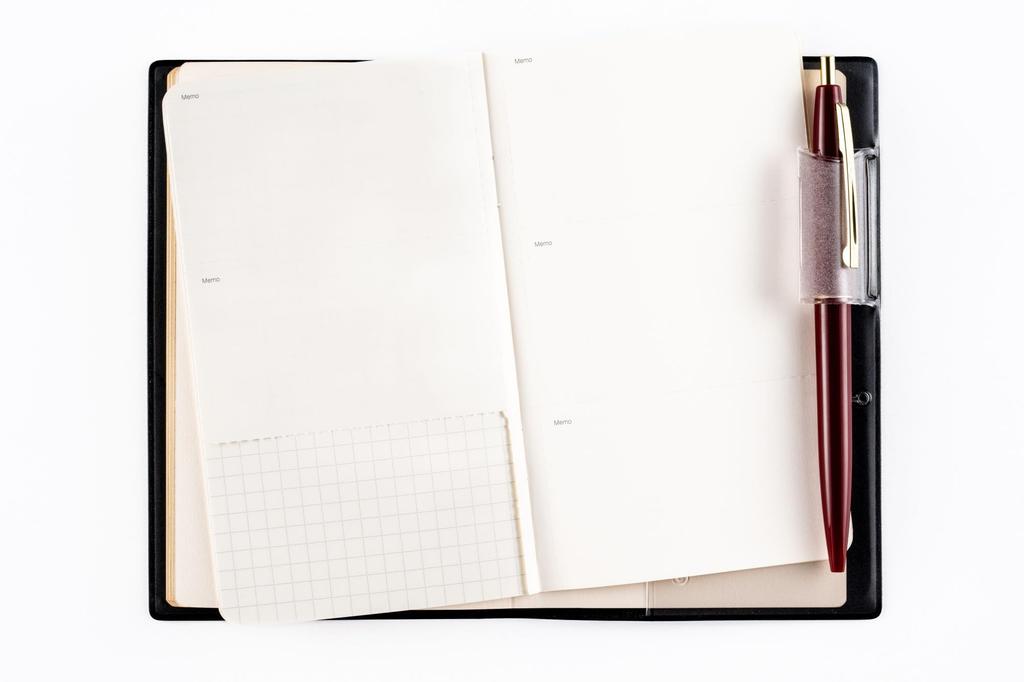 47 Business-Notizbuch 1 Takahashi Shoten 2026 Ausgabe Schwarz Wöchentliches Notizbuchformat