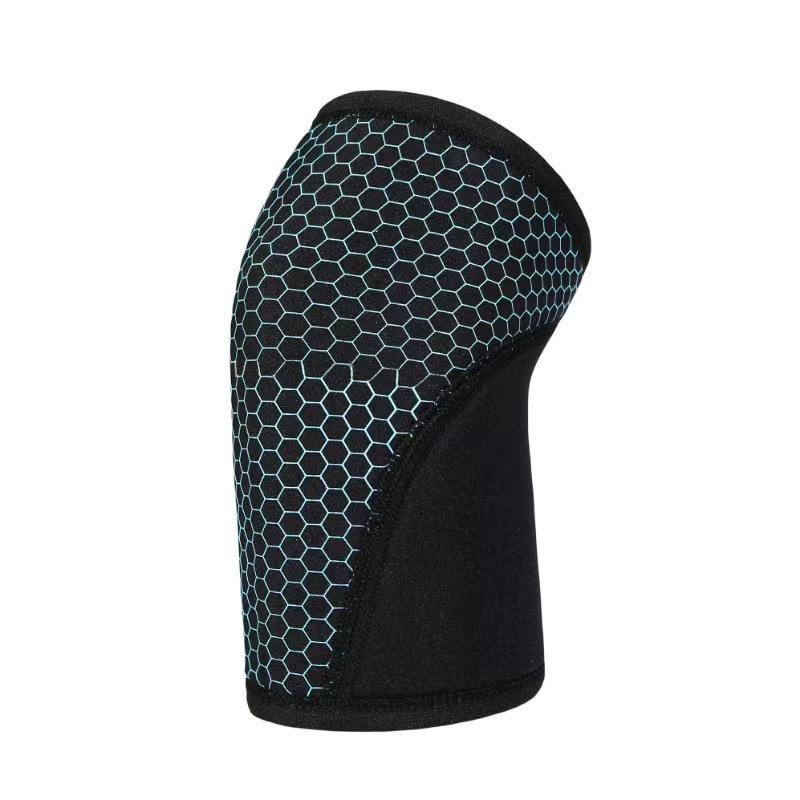 1 Pair 7mm Neoprene Knee Sleeves for Weightlifting Compression Knee Brace Support For Squats Crossfit Training Workout