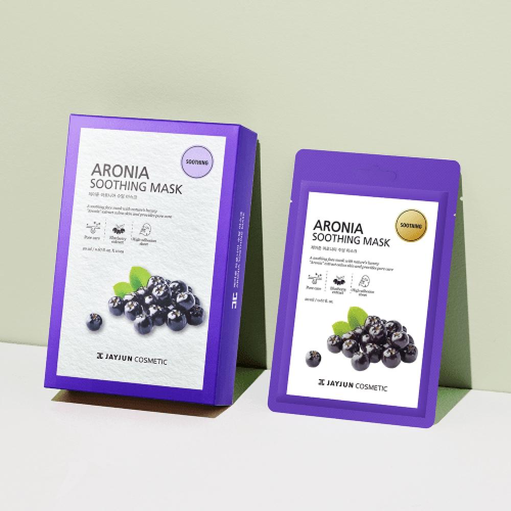 Jayjun [10pack] Aronia SoothIng Mask  10 Sheets In Total 