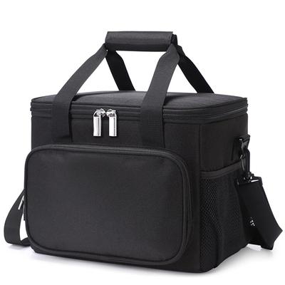 Weiche Kühlbox Gefrierbox Kälte- und Wärmeisolierung Extra große Kapazität Mittagessen Eis halten Wasserdicht Eis Oxford Aluminiumfolie Isoliert Leichte Tasche, Tasche,