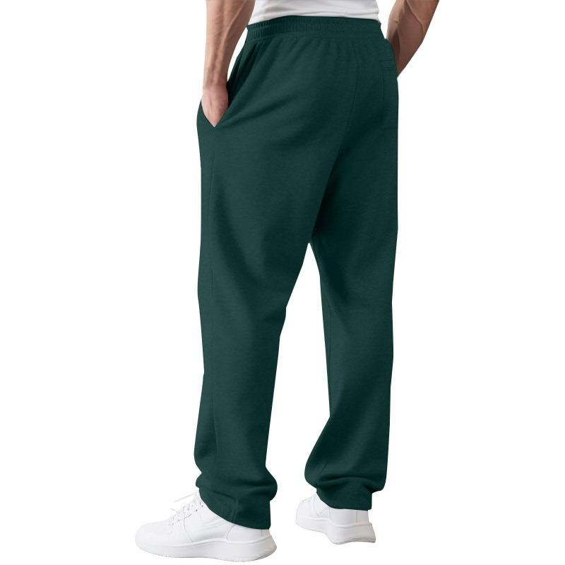 Mens Fashion Comfortable Straight Sweatpants Sports Pants Outfit Hombre Elegante Casual