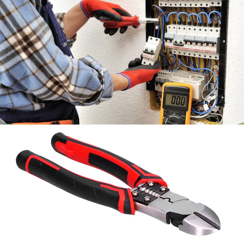 Crimpzange Crimpzange Seitenschneider Crimpzange Klemmen Drahtcrimpzange Zange Elektrokabel Schneidezange