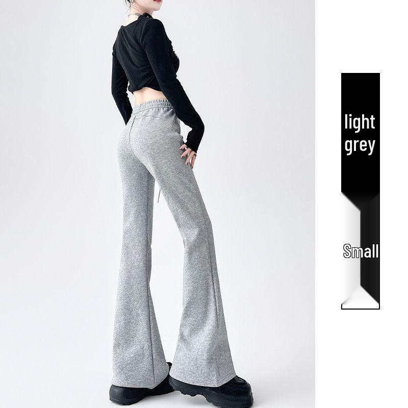 

2026 Women s High Waist Slimming Petite Flare Pants - Summer Thin Style for Back to School Season S (80-95 lbs High Waist)