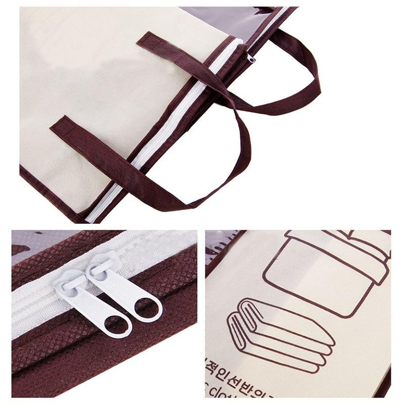 Storage Bag Home Large Non-woven Cloth Cotton Quilt Dustproof Storage Bag