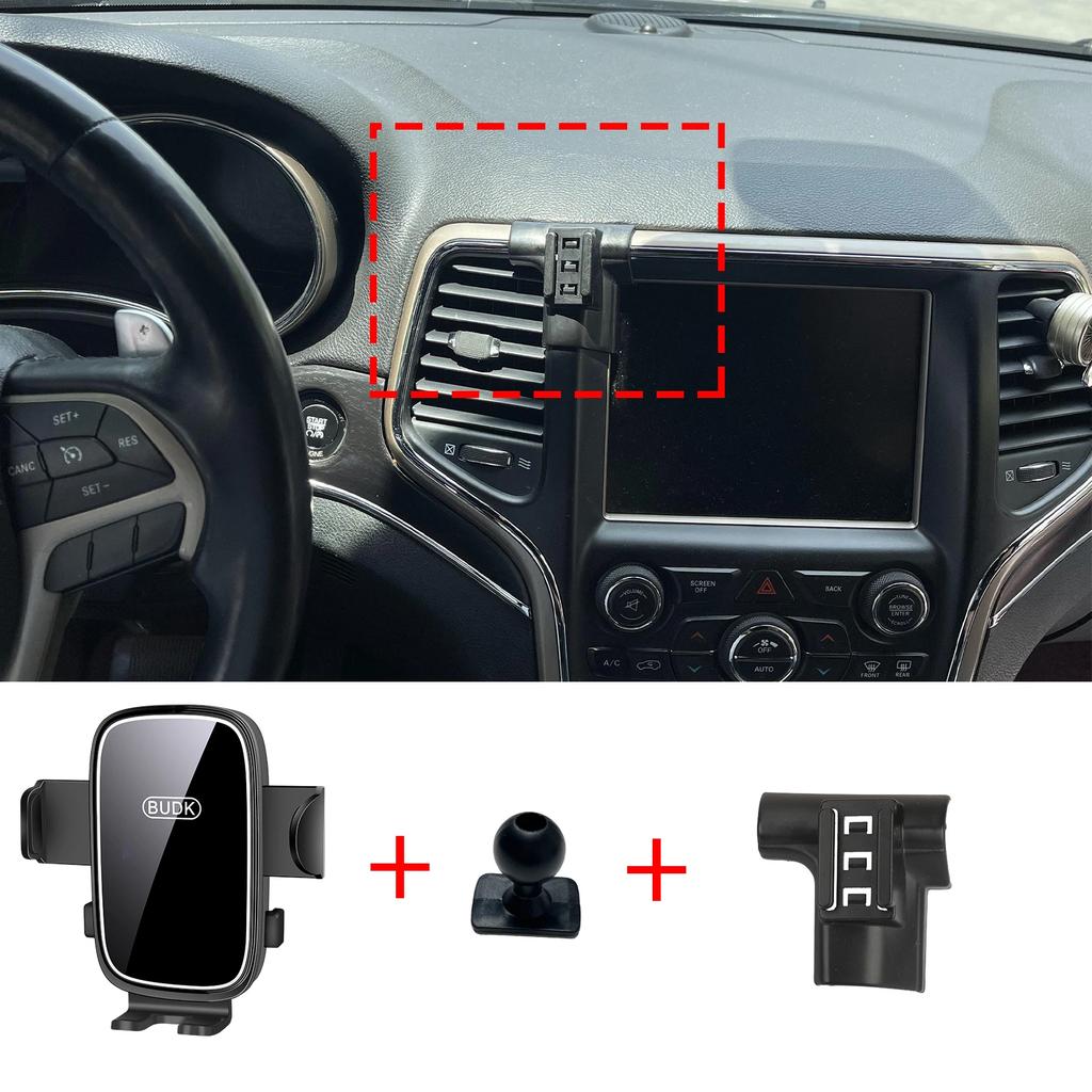 Auto Handyhalter Zubehör für JEEP Grand Cherokee 2014~ GPS Halterung Navigationsständer Auto