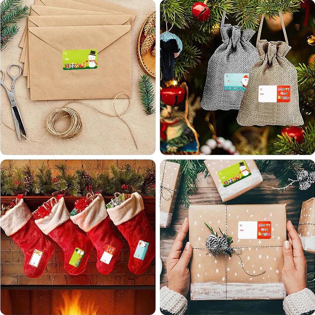 500 Stück/Rolle Umschlag Frohe Weihnachten Dekorationen Für Zuhause 2026 Weihnachten Xmas Siegel Aufkleber DIY Geschenke Weihnachtsgeschenkverpackung Aufkleber