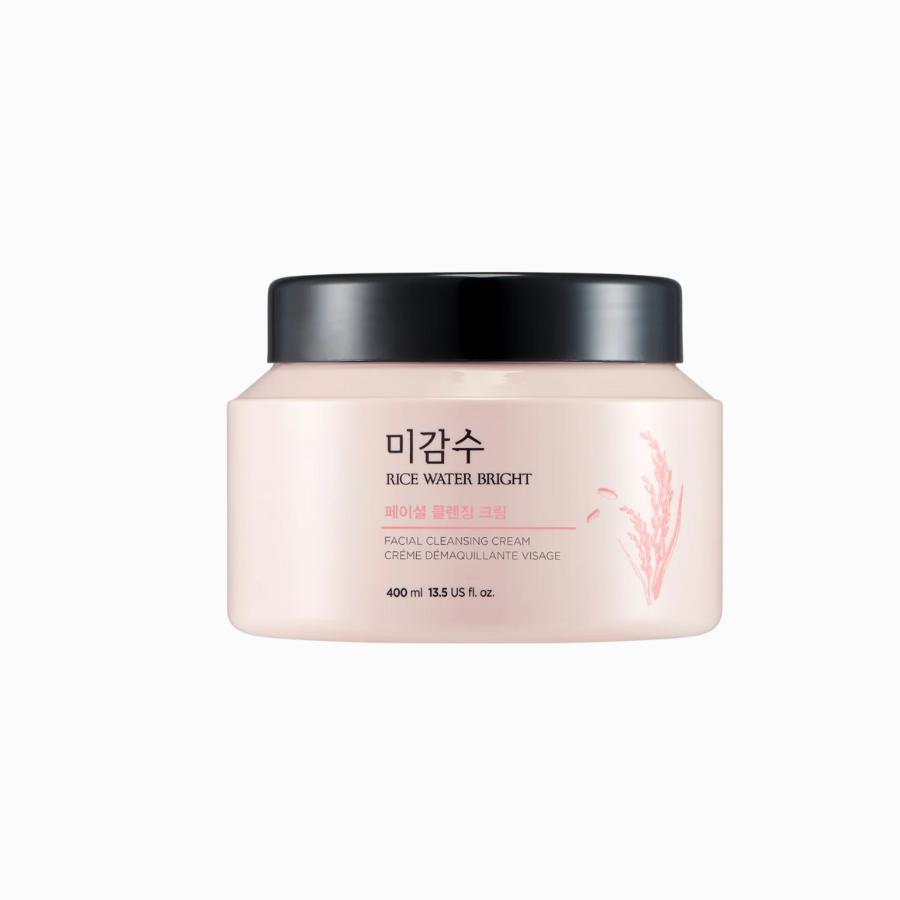 The Face Shop Rice Water Bright Facial Cleansing Cream, 400ml
