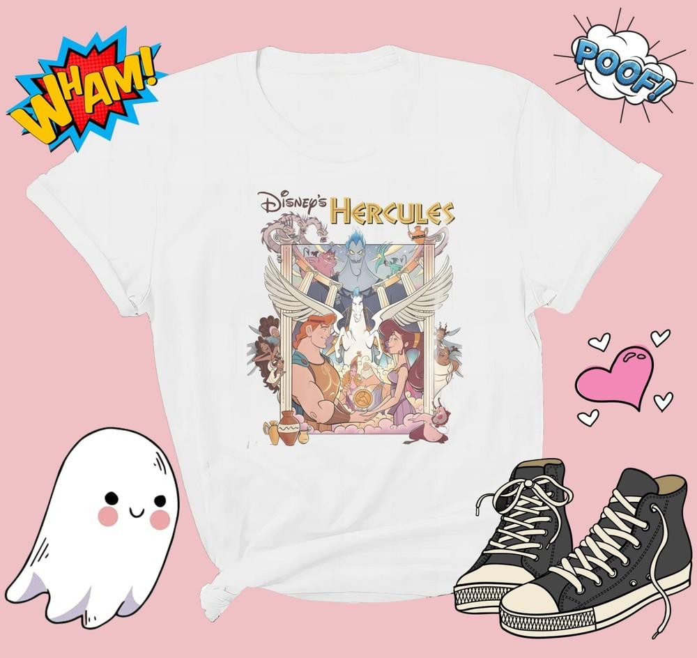 90s Disney Hercules Tshirt T shirt Men Women Unisex Tshirt G776 Unisex T-Shirt XL