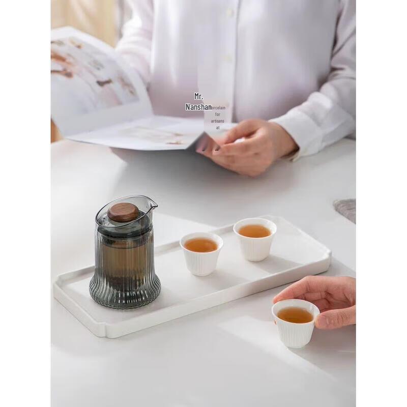 Nanshan Xiansheng Zen Black Portable Ceramic Tea Set