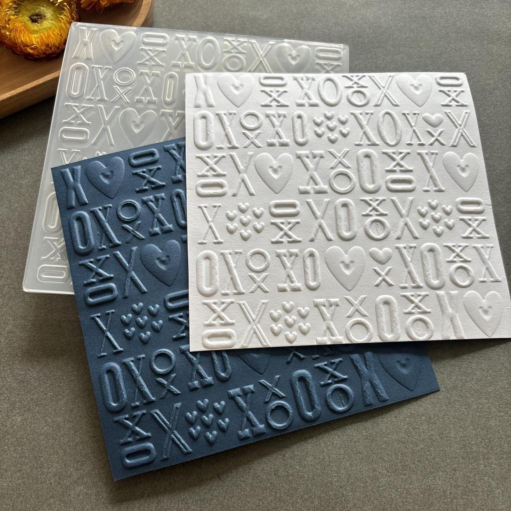 3D-geprägtes Blumen-Kunststoffform für DIY-Reliefstempel-Sammlung