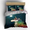Rainbow-maned unicorn design. Bedding sets Duvet cover sets Duvet covers Pillowcases(1 * Duvet Cover 2 * Pillowcases, without duvet insert)