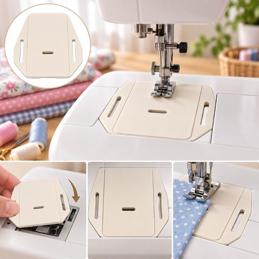 2pcs Garment Repair Sewing Machine Cover Plate Home Sewing Darning Cover Plate For Sewing Machine