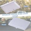 Interior Dome Center Reading Light Lamp Cover Clear Lens Fit for 1988-1998 Chevrolet K1500 K2500 K3500 C1500 C2500 C3500 C3500HD and Suburban Series