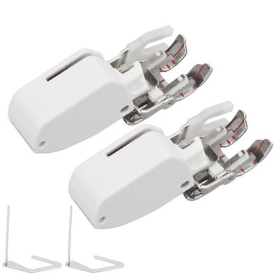 2Pcs Presser Foot Synchronous Feeding Stainless Steel Household Multifunction Sewing Machine