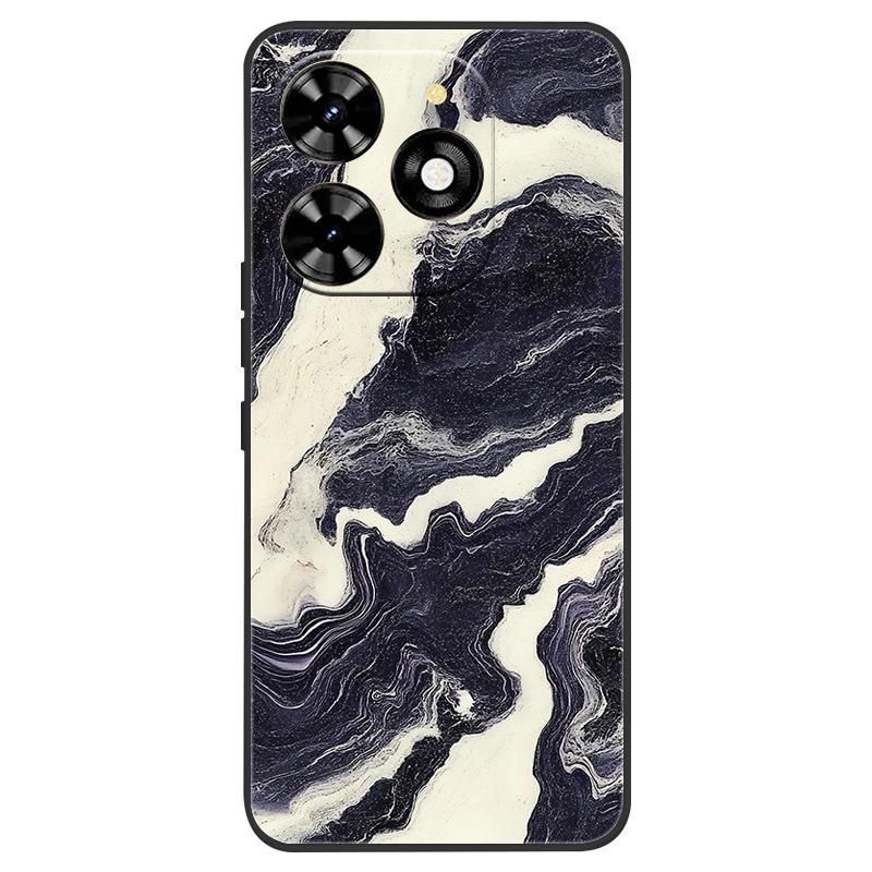 For Infinix Smart 8 Case X6525 Marble Soft Matte Silicone Back Cover For Infinix Smart 8 Pro Smart8 Plus Full Coverage Shell