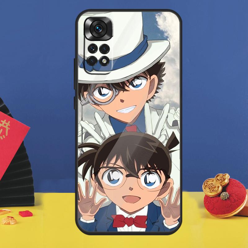 Detective Conan Case For Xiaomi Redmi Note 11 10 12 8 9 Pro 8T 9S 10S 11S Redmi 10 10A 10C 9 12C 9C Cover