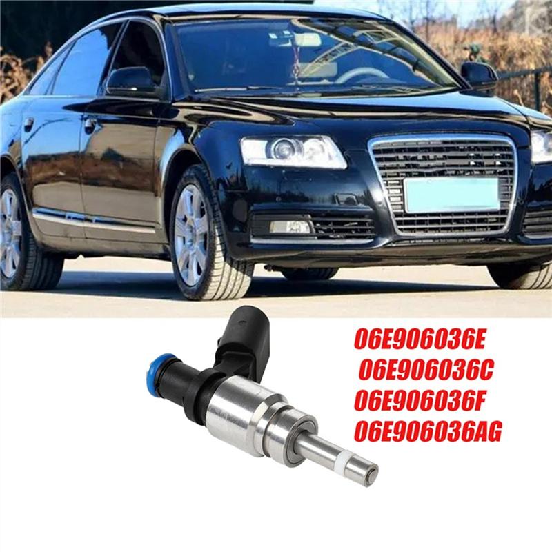 1Pcs Fuel Injector Nozzle 06E906036F 06E906036E 06E906036C For  Q5 A4 A5 A6 3.2L V6 A8 S8 3.2L 5.2L-AU62